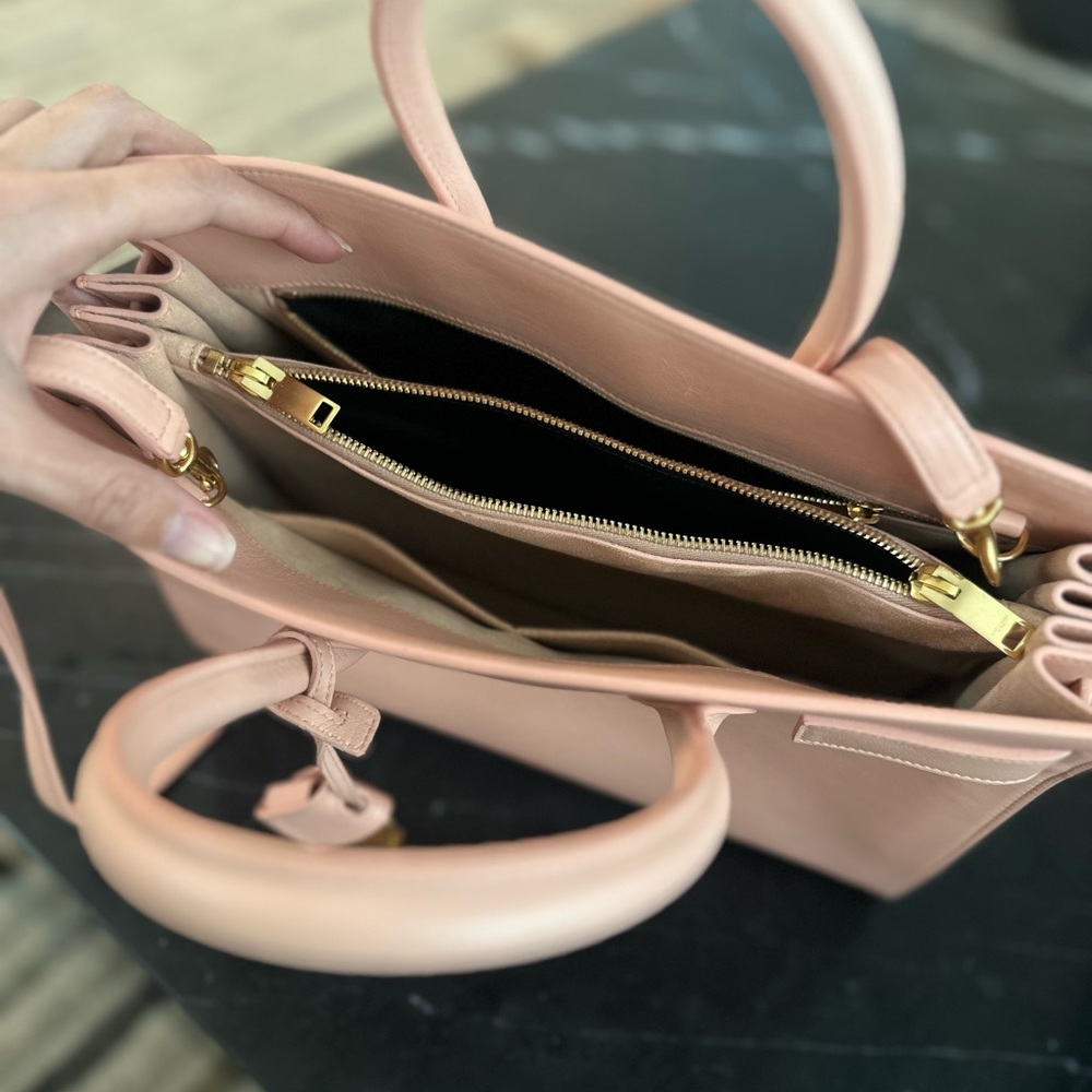 Saint Laurent small Pink Sac De Jour Bag - Picture 4 of 13